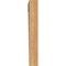 Ekena Millwork Balboa Slat Smooth Bracket, Western Red Cedar, 3 1/2"W x 22"D x 26"H BKT04X22X26BOA06SWR - alternate 2